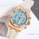 Super Clone Audemars Piguet Royal Oak Offshore Lady 37 Sky Blue Dial Rose Gold Diamond-set (2)_th.jpg